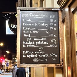Menu outside Menu outside