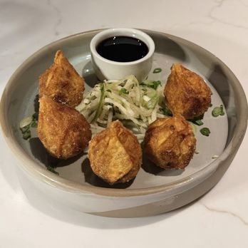 Thyme Rooftop Grille - Crispy Chicken Dumplings - Desserts Near Me - Easton, Pennsylvania Thyme Rooftop Grille - Crispy Chicken Dumplings - Desserts Near Me - Easton, Pennsylvania