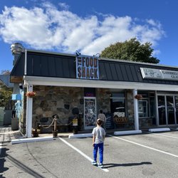 The Food Shack - Grandson going in to order food