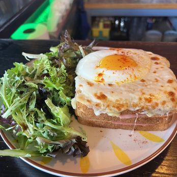 Chez Faby - Croque Madame really good and filling - French Near Me - Tampa, Florida