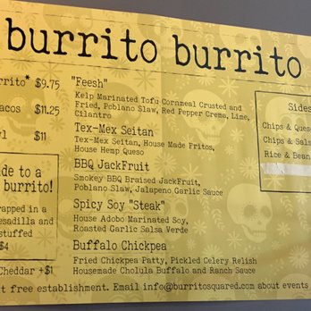 burrito burrito - Menu - Mexican Near Me - Troy, New York