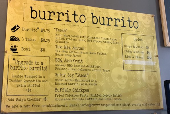 Menu photo 3 burrito burrito Troy, NY