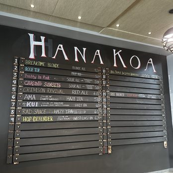 Hana Koa Brewing - Breweries Near Me - Honolulu, Hawaii