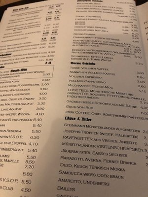 Menu photo 1 Altes Gasthaus Leve Münster, NW Menu photo 1 Altes Gasthaus Leve Münster, NW