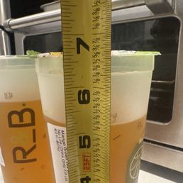 They added less drink because I asked for no ice and no aloe vera. I will not go back there again. They added less drink because I asked for no ice and no aloe vera. I will not go back there again.
