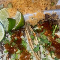 Cilantro Taco Grill - Stone Park - Tacos were good and flavorful.