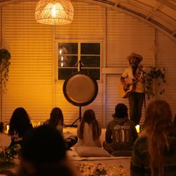 Veritas Yoga - Live music after one of our cacao ceremonies
