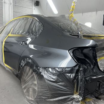 Eddie's Paint Works - BMW collision repair for a Geico insured client. - Body Shops Near Me - Cotati, California