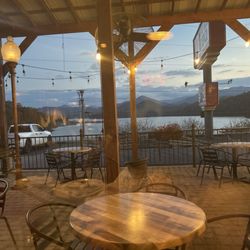 Hawg Wild BBQ & Catfish House - Lake off the patio.
