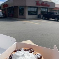 Tim Hortons - Vanilla cream donut