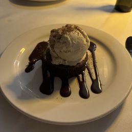 Warm Dark Chocolate Torte