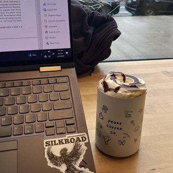 Kelsey’s Coffee and Friends - Peanut butter blossom latte - Coffee & Tea Near Me - Syracuse, New York Kelsey’s Coffee and Friends - Peanut butter blossom latte - Coffee & Tea Near Me - Syracuse, New York