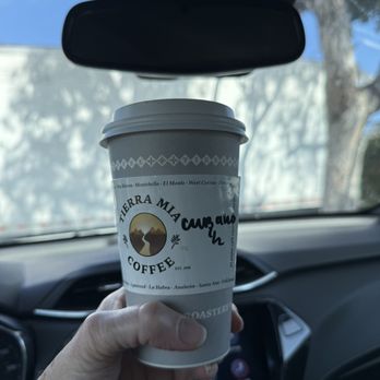 Tierra Mia Coffee - Cubano con Leche Latte 1/2 sweet - Coffee & Tea Near Me - Oceanside, California Tierra Mia Coffee - Cubano con Leche Latte 1/2 sweet - Coffee & Tea Near Me - Oceanside, California