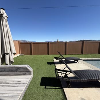 Vinyl Pro Fence - RUSTIC BROWN - Fences & Gates Near Me - San Diego, California Vinyl Pro Fence - RUSTIC BROWN - Fences & Gates Near Me - San Diego, California