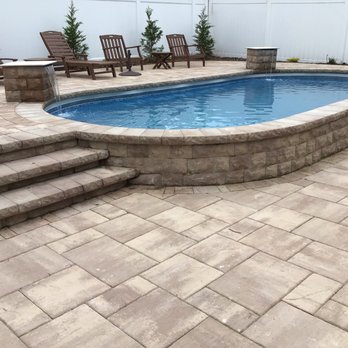 Outdoor Masters - Semi-Pool Wall
Raised patio landing with staircase
2 custom waterfall piers - Landscaping Near Me Outdoor Masters - Semi-Pool Wall
Raised patio landing with staircase
2 custom waterfall piers - Landscaping Near Me