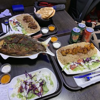 Kandahar Kabab - That fish is the regular size ($15)! Feeds 2-3. I don't even want to know what large looks like! - Halal Near Me - Toronto, Ontario