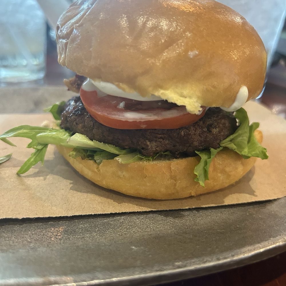 Village Burger Bar - Blue Cheese Burger - Burgers Near Me - Plano, Texas Village Burger Bar - Blue Cheese Burger - Burgers Near Me - Plano, Texas