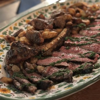 Pink Mamma - Steak for 2 and potatoes. It was too much for 3 - Steakhouses Near Me - Paris, 75 Pink Mamma - Steak for 2 and potatoes. It was too much for 3 - Steakhouses Near Me - Paris, 75