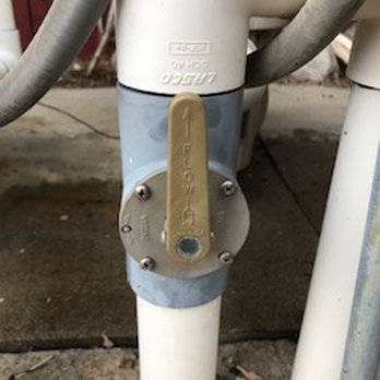 Zim's Pool Service and Repairs - Cheap PVC pipes and valve used by previous pool repair contractor. - Pool Cleaners Near Me