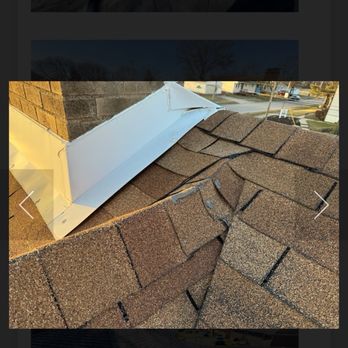12 Point Construction - Before picture of roof - Roofing Near Me