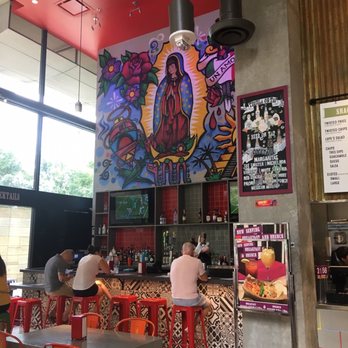 Twisted Trompo - Bar area. Great mural. Good drinks - Mexican Near Me - Dallas, Texas Twisted Trompo - Bar area. Great mural. Good drinks - Mexican Near Me - Dallas, Texas