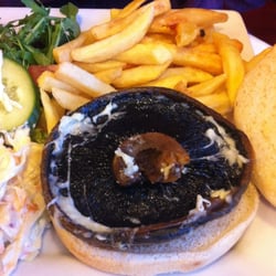 The Harbour Tavern - Veggie Burger, removed Cheese