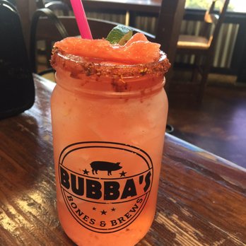 Bubba’s Bones & Brews - Watermelon Margarita. Soo good!! $6 all day! - Gastropubs Near Me - Cathedral City, California