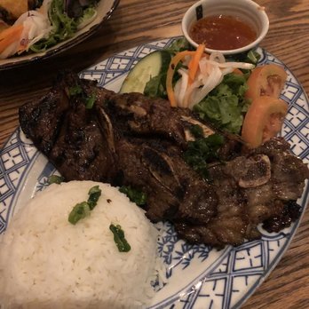 Anh and Chi - Lemongrass beef ribs w rice. - Vietnamese Near Me - Vancouver, British Columbia