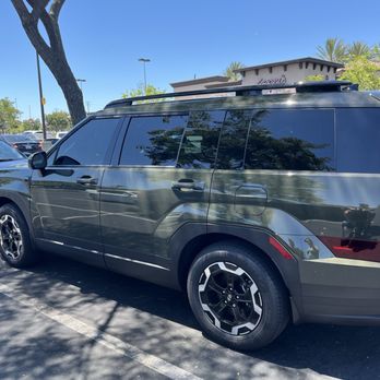 Ultimate Shield - Car window tinting on a 2024 Hyundai Santa Fe - Auto Detailing Near Me - Orange, California Ultimate Shield - Car window tinting on a 2024 Hyundai Santa Fe - Auto Detailing Near Me - Orange, California