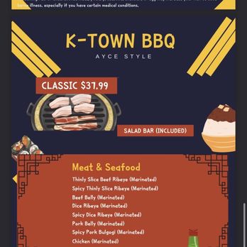 K Town BBQ - Menu - Barbeque Near Me - Saugus, Massachusetts