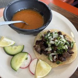Salvadorian Restaurant - Asada Taco