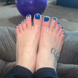 Shellac pedicure
