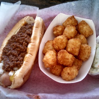 Red's Root Beer! - Coney dog and tots - American Near Me - Paw Paw, Michigan Red's Root Beer! - Coney dog and tots - American Near Me - Paw Paw, Michigan