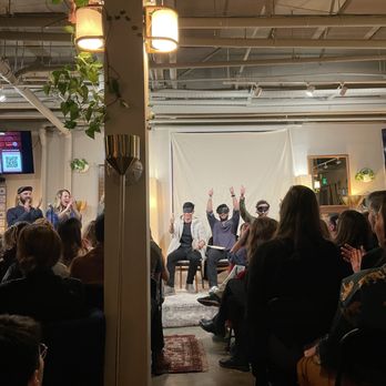 Love Isn't Blind - a group of people sitting in a room - Comedy Clubs Near Me - Los Angeles, California Love Isn't Blind - a group of people sitting in a room - Comedy Clubs Near Me - Los Angeles, California