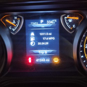Budget - 334 mile range at drop off, and I averaged 17.6mpg, above the previous renter... - Car Rental Near Me - Minneapolis, Minnesota