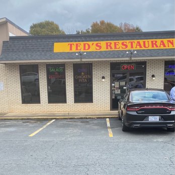 Ted's Restaurant - a car parked in front of the restaurant - American Near Me - Charlotte, North Carolina