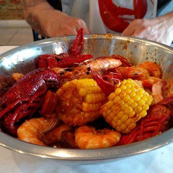 Crawfish Chef - Combo #5, scallops substituted for the snow crab (for an additional cost).  Perfectly steamed with amazing flavor. - Seafood Near Me - Kent, Washington