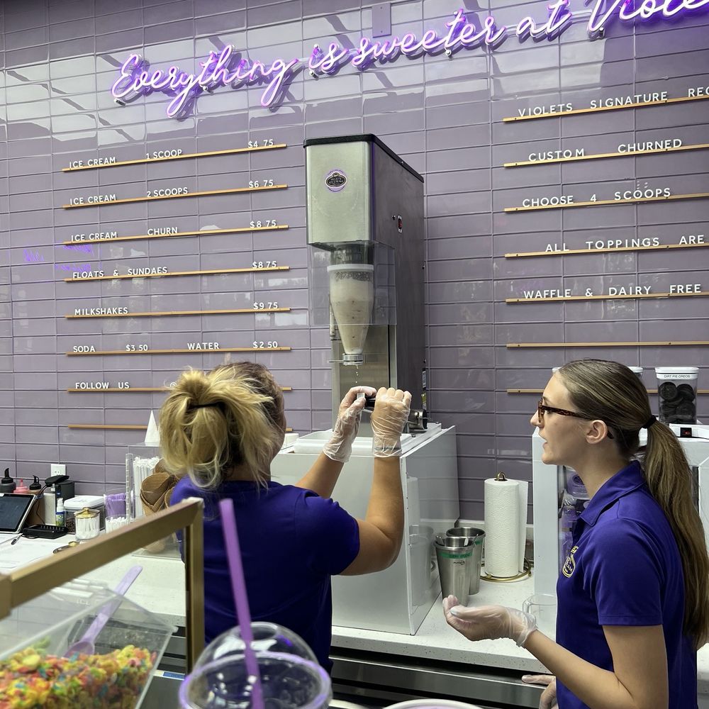 Violets Ice Cream Boutique - Ice Cream & Frozen Yogurt Near Me - Oviedo, Florida Violets Ice Cream Boutique - Ice Cream & Frozen Yogurt Near Me - Oviedo, Florida