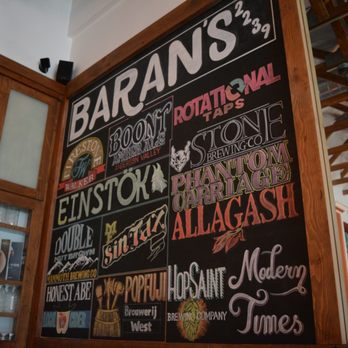Baran's 2239 - Beer brands offered - New American Near Me - Hermosa Beach, California Baran's 2239 - Beer brands offered - New American Near Me - Hermosa Beach, California