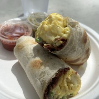 Ellie's Table - Bacon Breakfast Burrito - Cafes Near Me - San Juan Capistrano, California Ellie's Table - Bacon Breakfast Burrito - Cafes Near Me - San Juan Capistrano, California