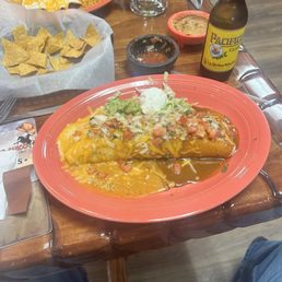 Steak burrito