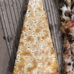 Not normal crust. Must be skinny crust or just plain yucky Not normal crust. Must be skinny crust or just plain yucky
