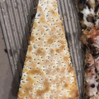 Round Table Pizza - Not normal crust. Must be skinny crust or just plain yucky - Pizza Near Me - La Cañada Flintridge, California Round Table Pizza - Not normal crust. Must be skinny crust or just plain yucky - Pizza Near Me - La Cañada Flintridge, California
