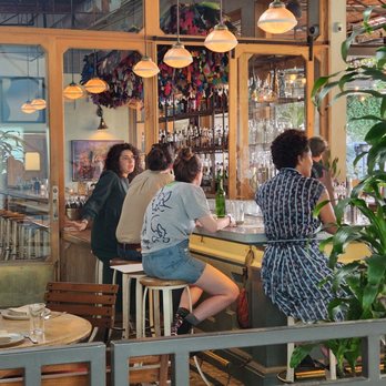 Manuela - Outdoor portion of the bar - New American Near Me - Los Angeles, California