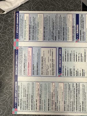 Menu photo 3 Grits Grill Nags Head, NC
