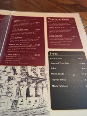 Menu photo 3 The Auld Dubliner Dublin, D