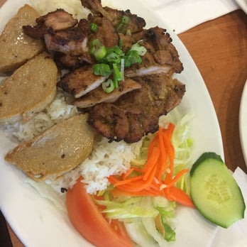 Pho Phu Thinh Restaurant - Lemon grass chicken and cha Lua served on rice. - Vietnamese Near Me - Coquitlam, British Columbia Pho Phu Thinh Restaurant - Lemon grass chicken and cha Lua served on rice. - Vietnamese Near Me - Coquitlam, British Columbia