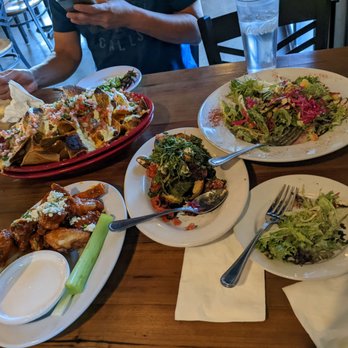Slackwater - Buffalo wings, caprese, Thai salad, and nachos - Pizza Near Me - Sandy, Utah Slackwater - Buffalo wings, caprese, Thai salad, and nachos - Pizza Near Me - Sandy, Utah
