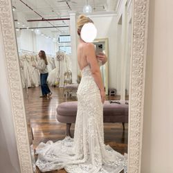 Brides for a Cause - Dressing room, trying on dresses