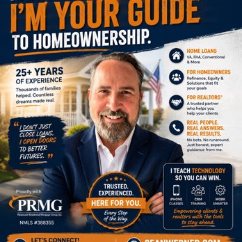 Sean Werner - PRMG - Mortgage Brokers Near Me - Gig Harbor, Washington Sean Werner - PRMG - Mortgage Brokers Near Me - Gig Harbor, Washington